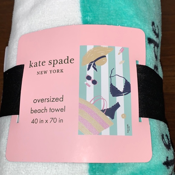 kate spade NY Beach Towel, 100% Cotton, 40” x 70” - Picture 14 of 16
